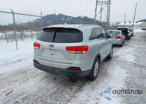 2018 Kia Sorento 2.4L Lx from USA, damaged, VIN 5XYPGDA30JG349276